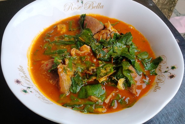 Oha soup in Nigeria